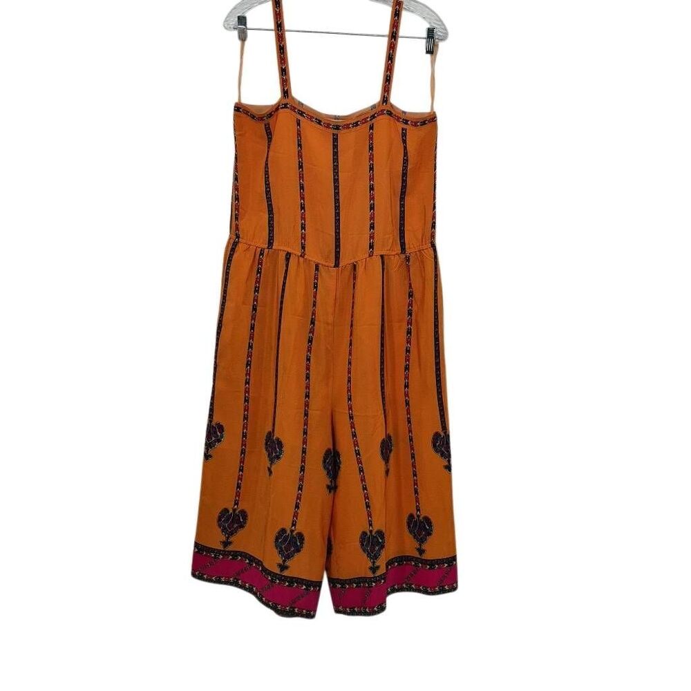 Oleg Cassini Women's Vintage Silk Jumpsuit Size 12